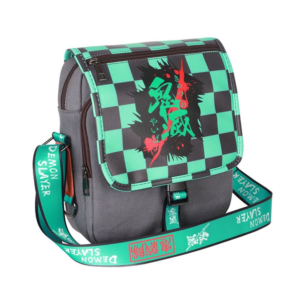 Bolsa Messenger Demons Slayers Kamados Tanjirou Anime Canvas