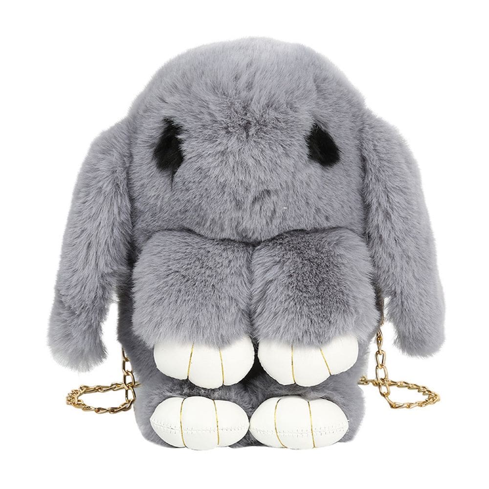 Bolsa de ombro Fluffy Rabbit Bunny para uso diário
