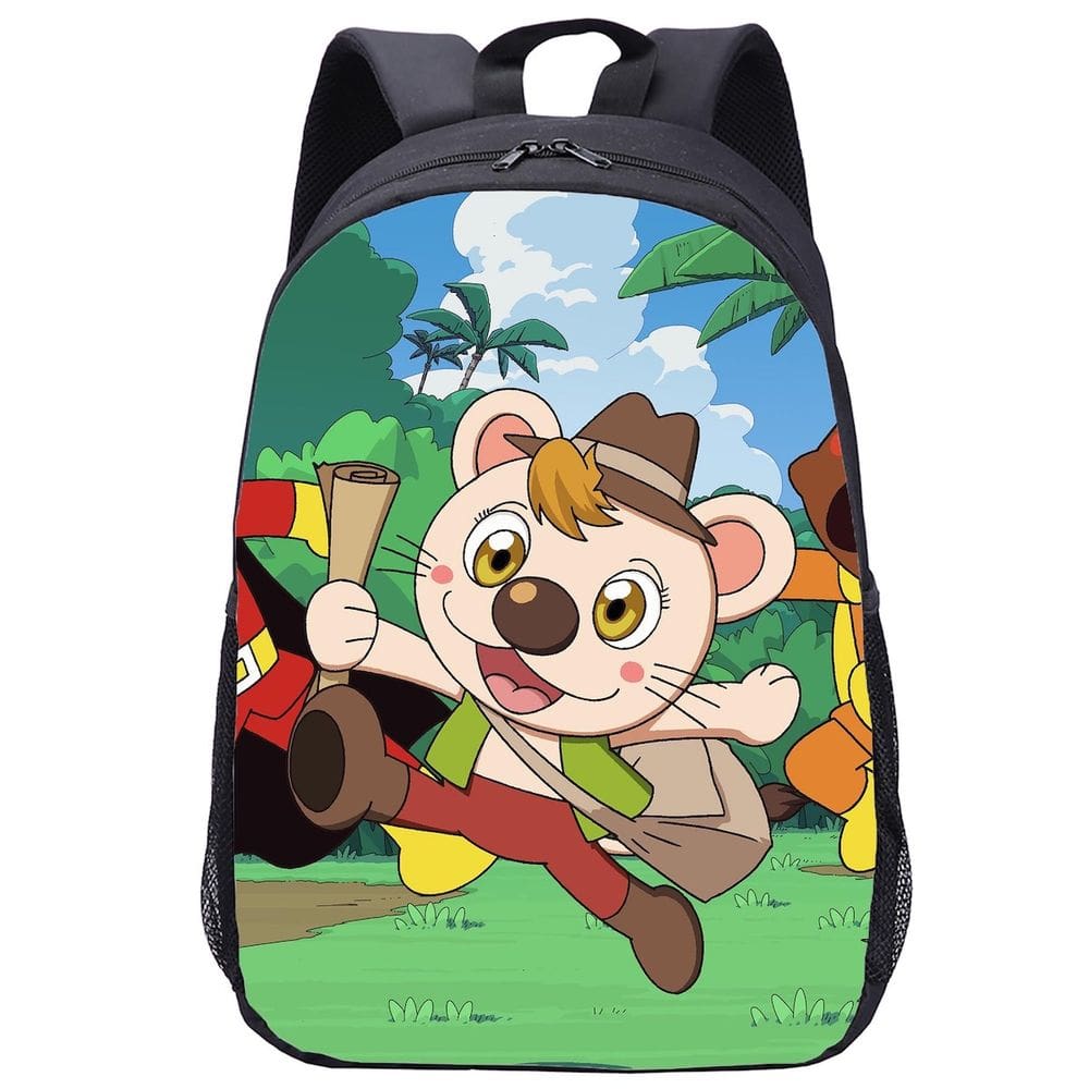 Mochila escolar Anpanmans Anime School Bag para crianças