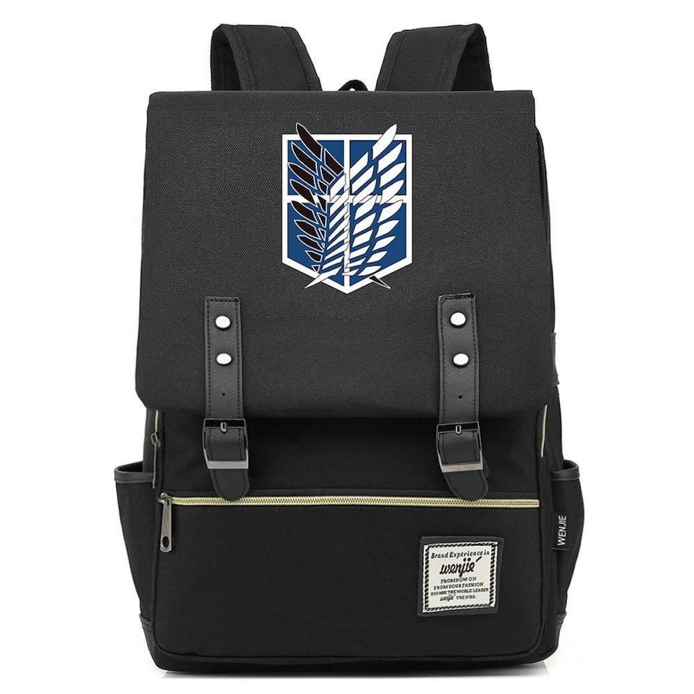 Mochila Attack Ons Titans Kids School Oxford 590g