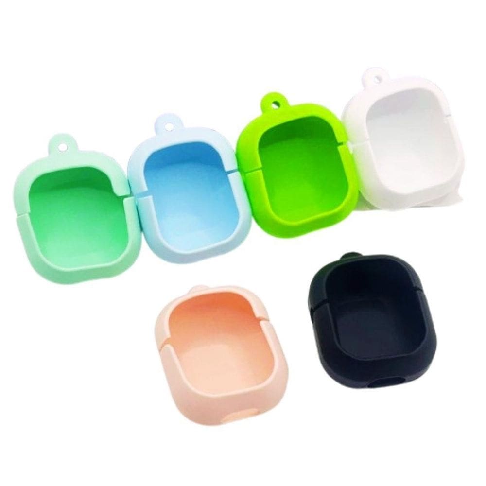 Capa Case Fone De Ouvido Compatível Com Air31 Earbuds Verde