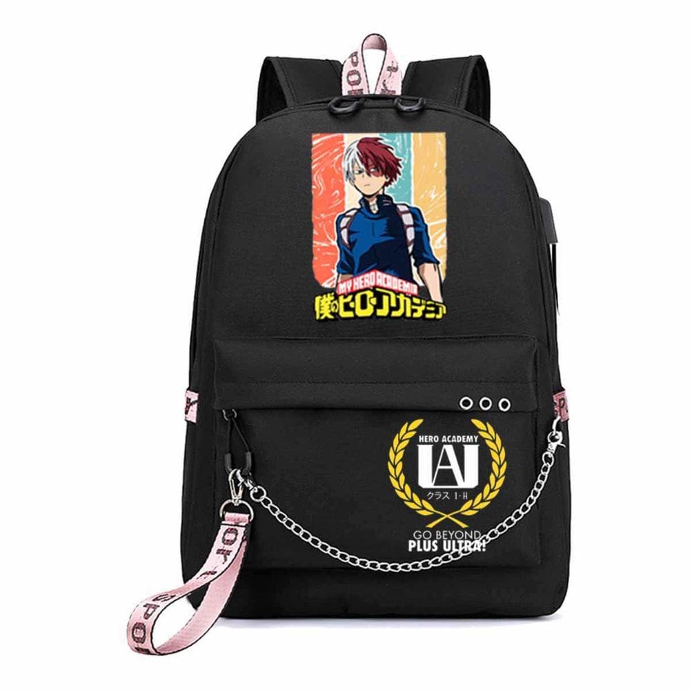 Mochila My Hero Academia Todoroki Shoto Cartoon Kids School