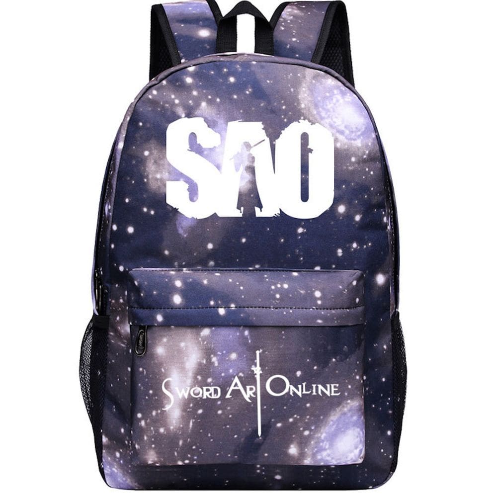 Mochila Sword Art Online Kirito Yuuki Asuna para crianças