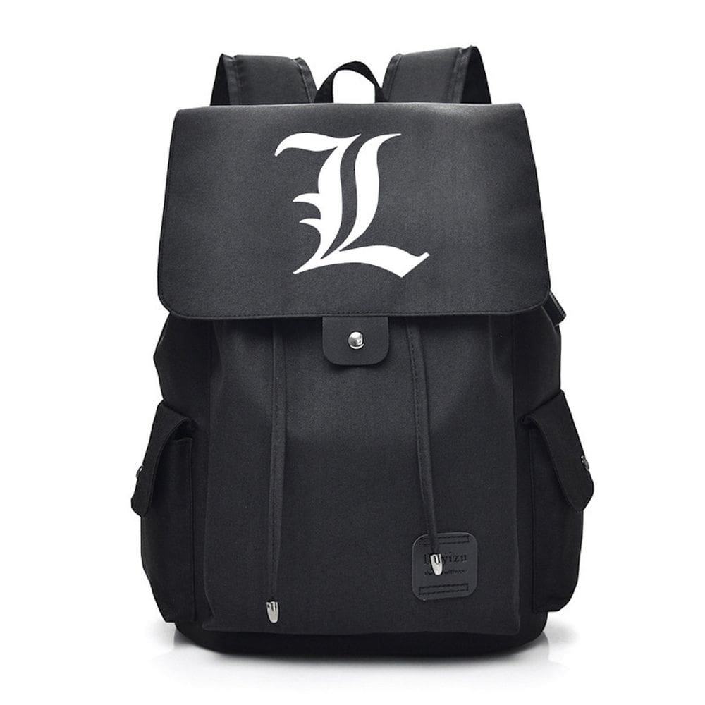 Mochila Deaths Notes Kids School 30x16x45cm Algodão-Poliéster