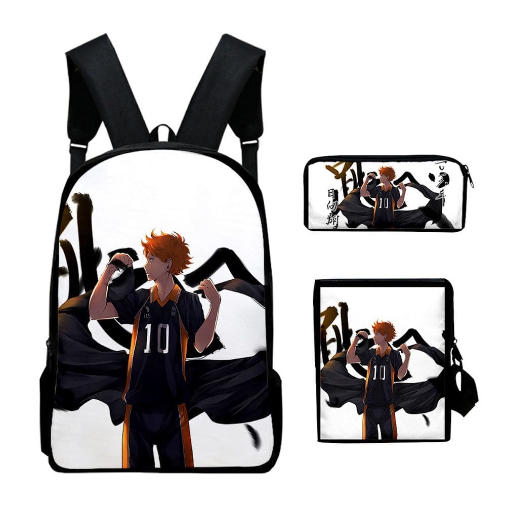 Conjunto de mochilas Hinatas Shoyos Cartoon Kids School 3 unidades