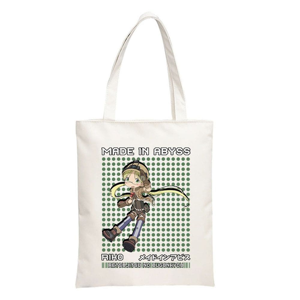 Sacola de lona Made in Abyss Anime Fans, presente de 33 x 29 cm