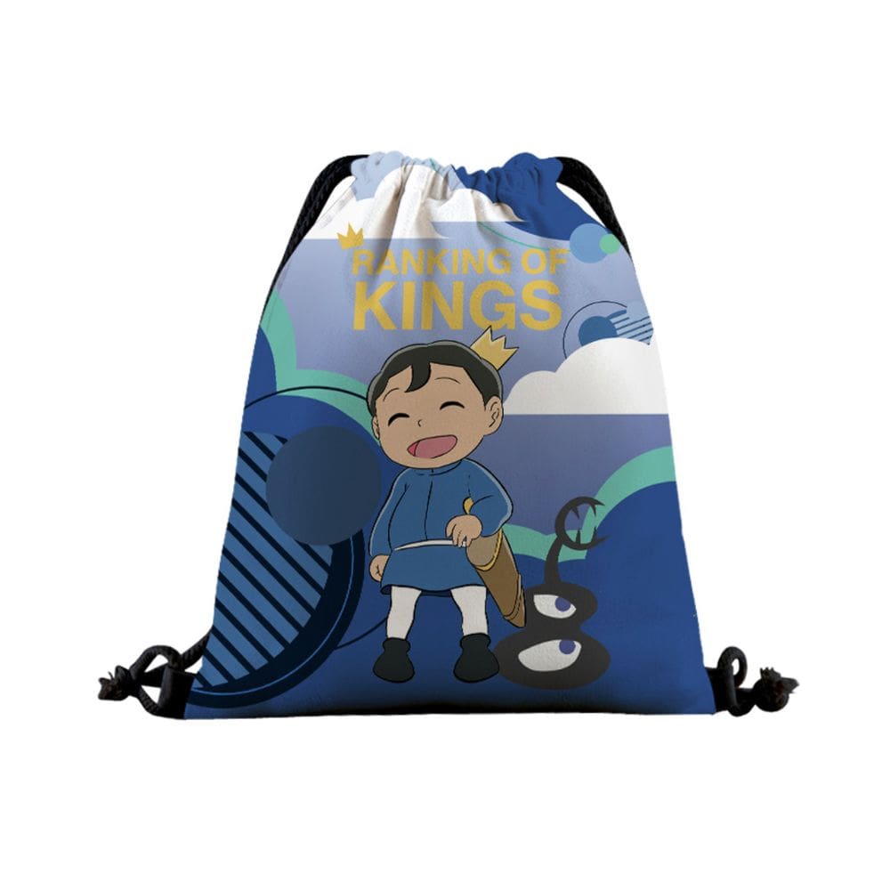 Bolsa com cordão Rankings of Kings Bojjis Poliéster 32x39cm