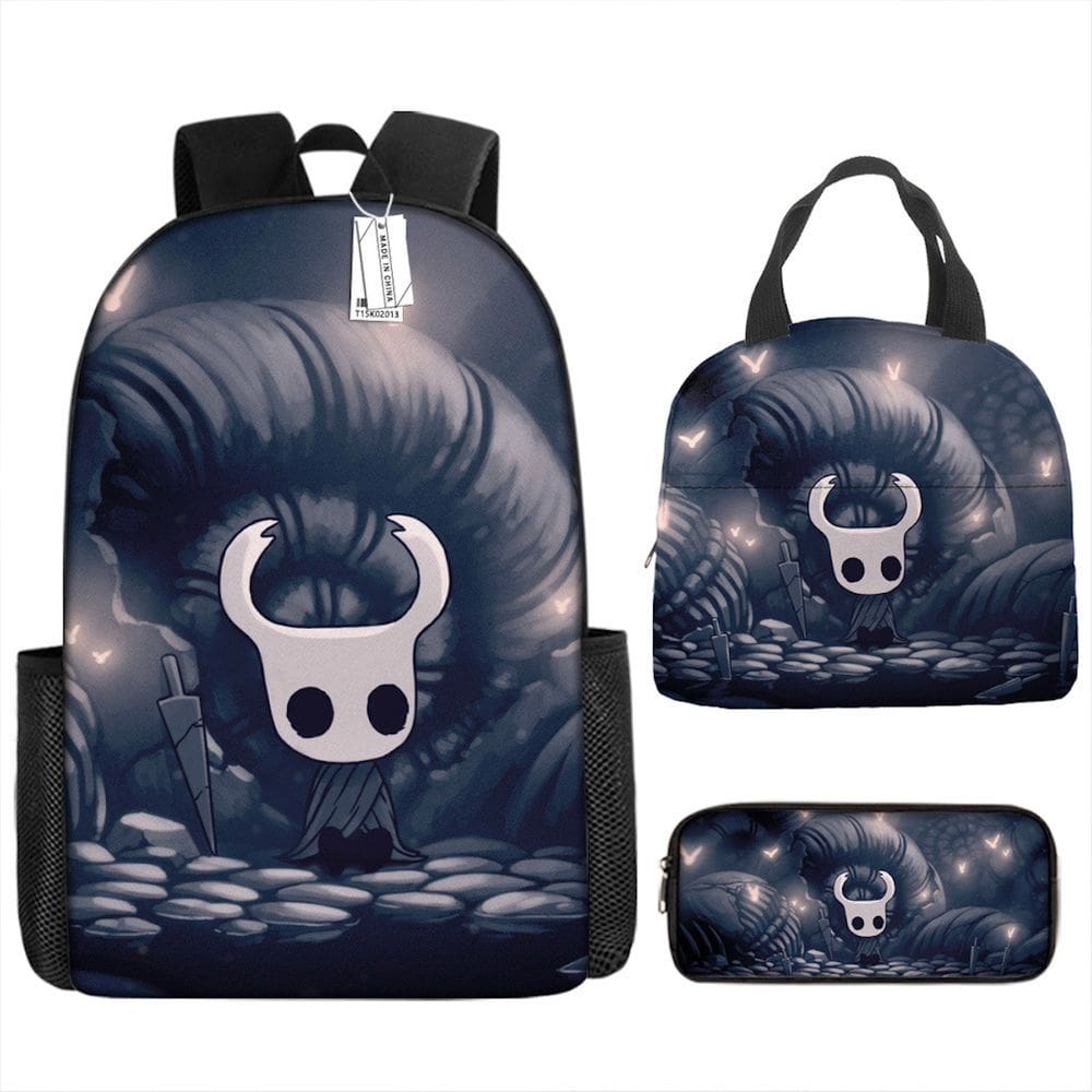 Conjunto de mochilas escolares Hollows Knights Hornets Cartoon Kids