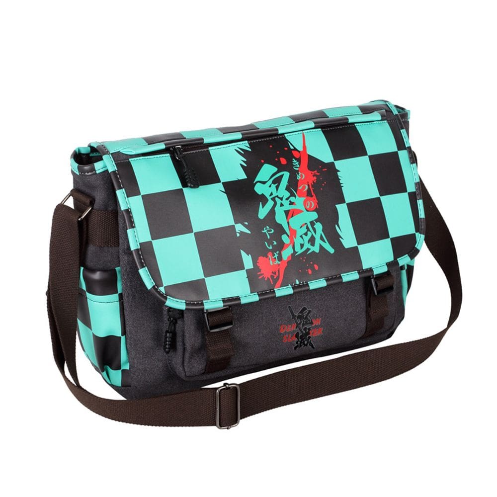 Bolsa Messenger Demons Slayers Kamados Tanjirou Anime Canvas
