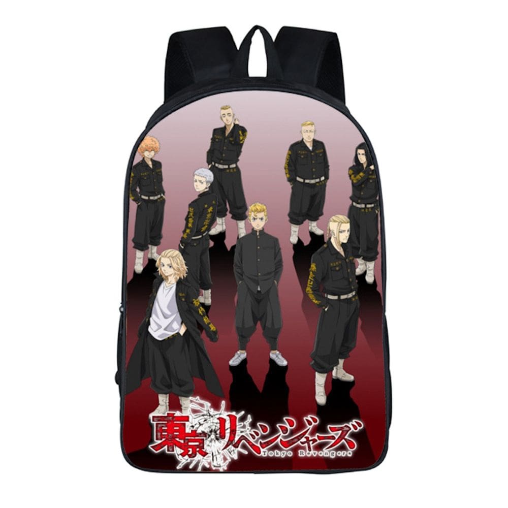 Mochila escolar Mikey Tachibana Naoto Anime para crianças