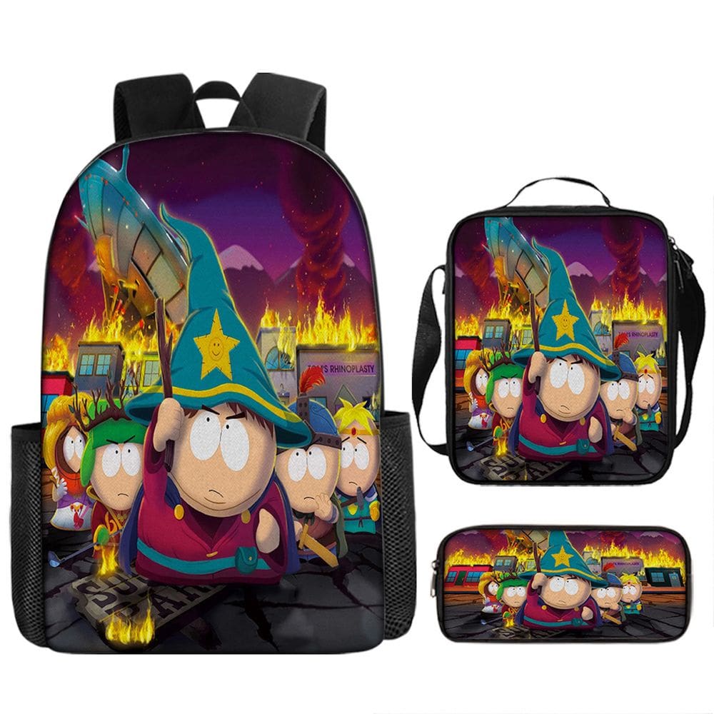 Conjunto de mochilas South Parks Erics Cartmans Stans Marshs Kids