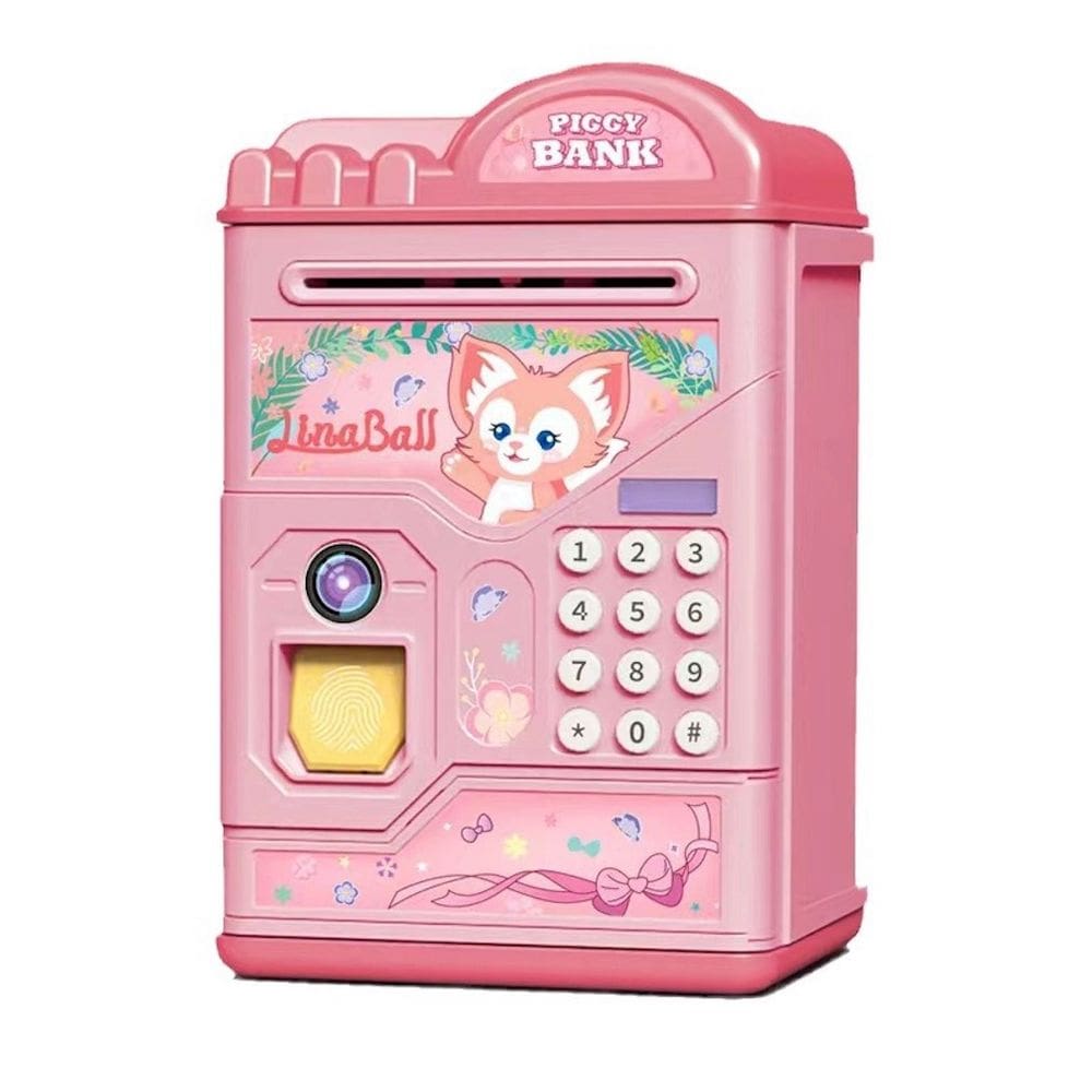 Piggy Bank Linas Belles Anime em forma de porco para crianças 21,5 cm