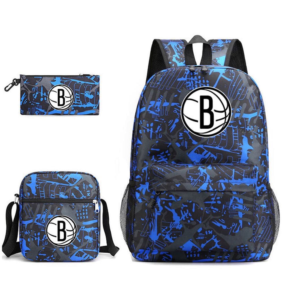 Conjunto de mochilas: 3 peças B Basketball School com bolsa de ombro para crianças