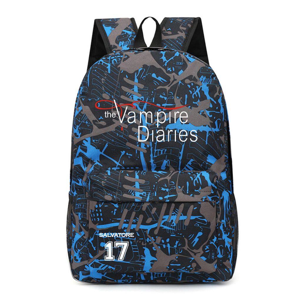 Mochila Vampires Diaries Kids School Nylon 31x14x42cm