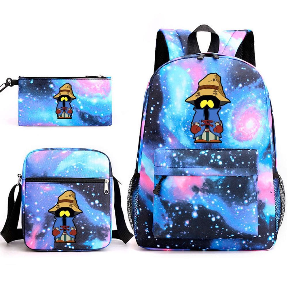 Conjunto de mochilas escolares Finals Fantasys, 3 unidades para crianças