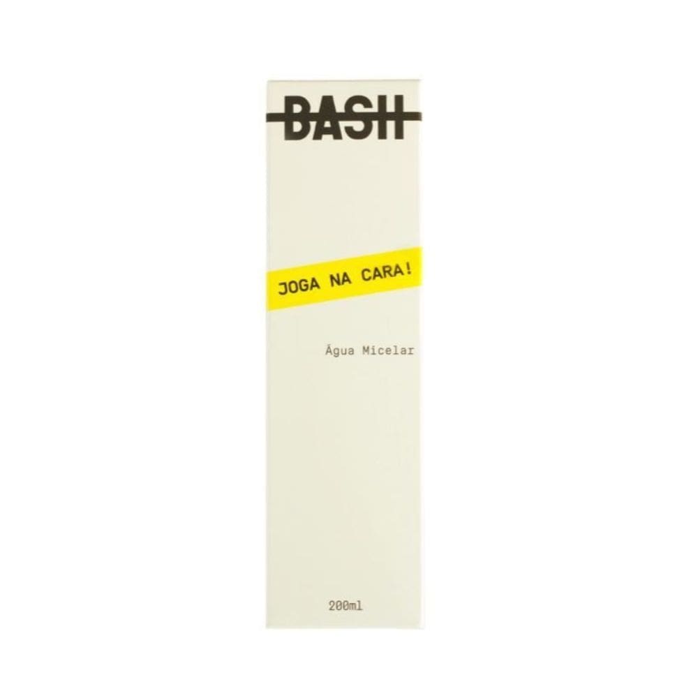 Água Micelar Bash Joga na Cara 200ml