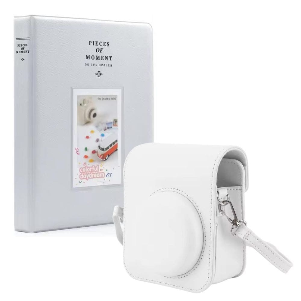 Case Bag Magnética C Alça Para Câmera Instax Mini 12 + Álbum