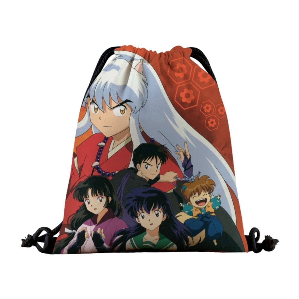 Bolsa com cordão Inuyashas Anime String Swim Gym Bag 39x32cm