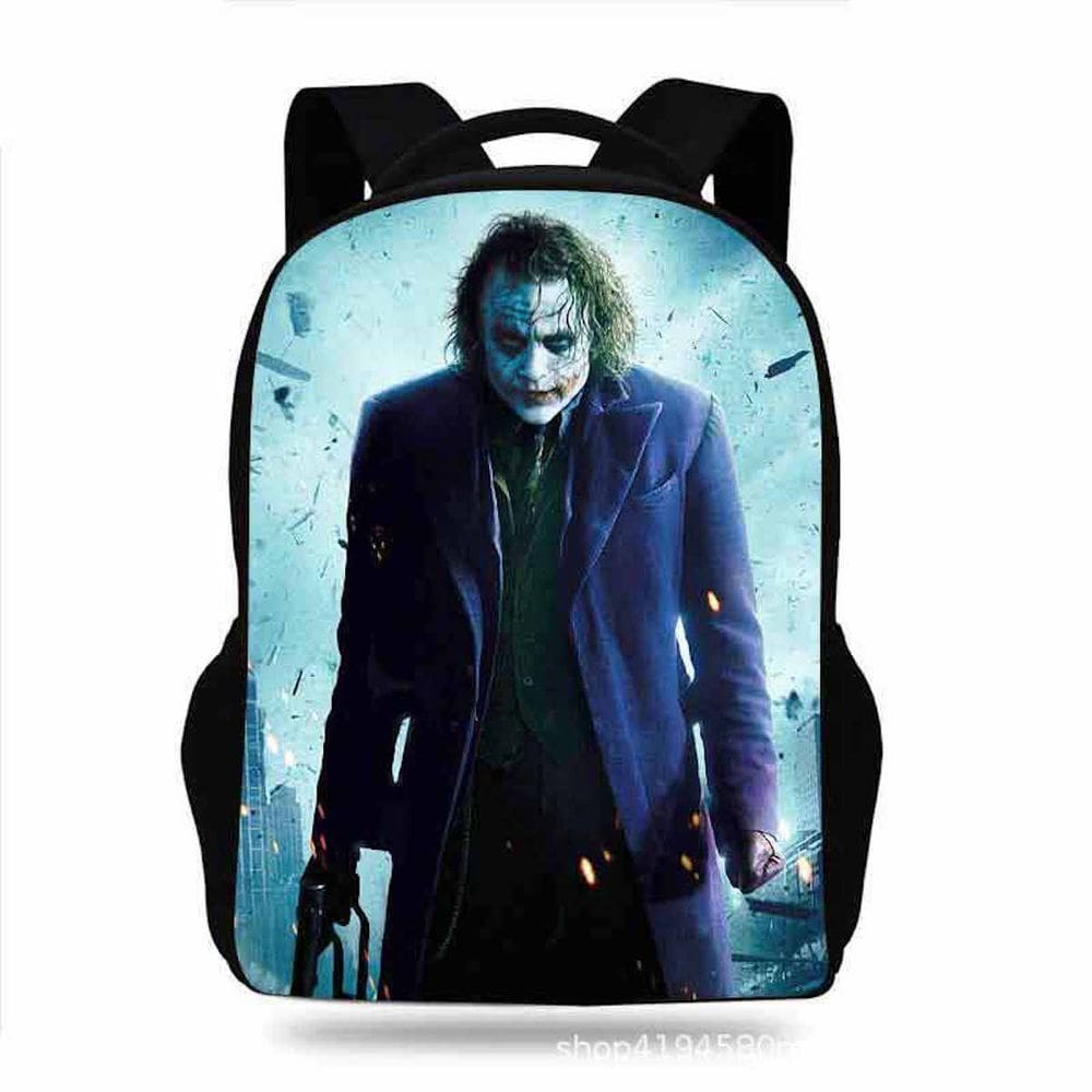 Mochila escolar Jokers Cartoon Kids Anime 31x13x42cm