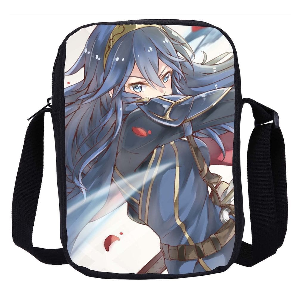 Bolsa de ombro Fires Emblems Anime Oxford 16x6x24cm