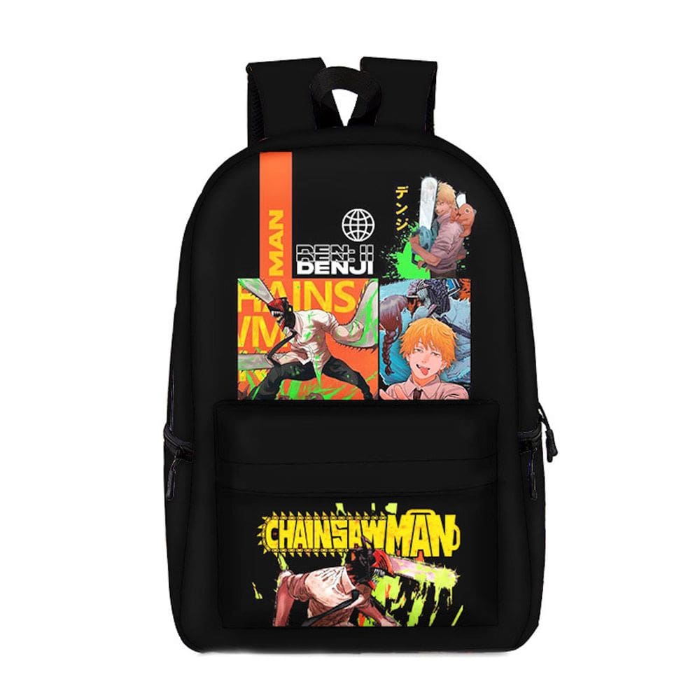 Mochila Mans Denjis Anime School Oxford 29x17x44cm