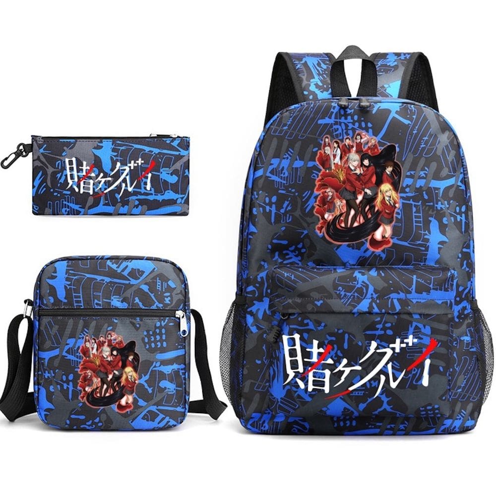 Conjunto de mochilas Kakeguruis Mearis Saotomes Momobamsi Kiraris