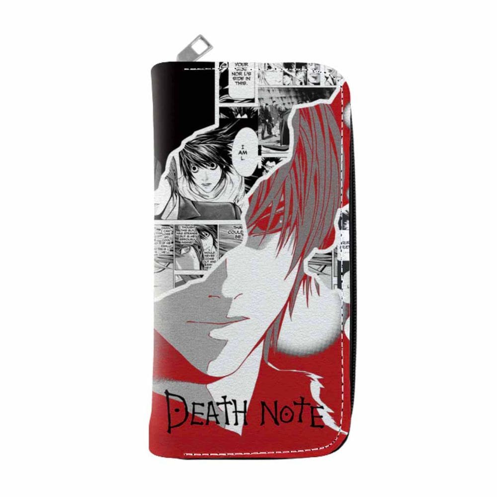 Carteira Yagamis Lights Anime Characters Slim B PU 19x9,5x2,5 cm