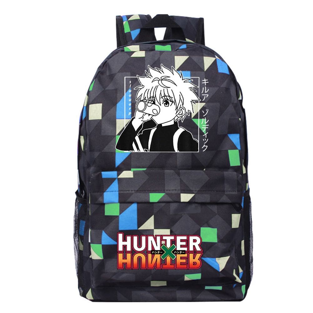 Mochila escolar de anime Hunters Hunters para crianças