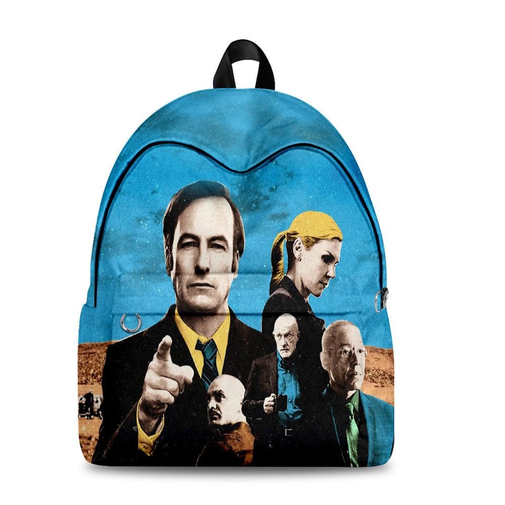 Mochila escolar Betters Calls Sauls Cartoon Kids Anime