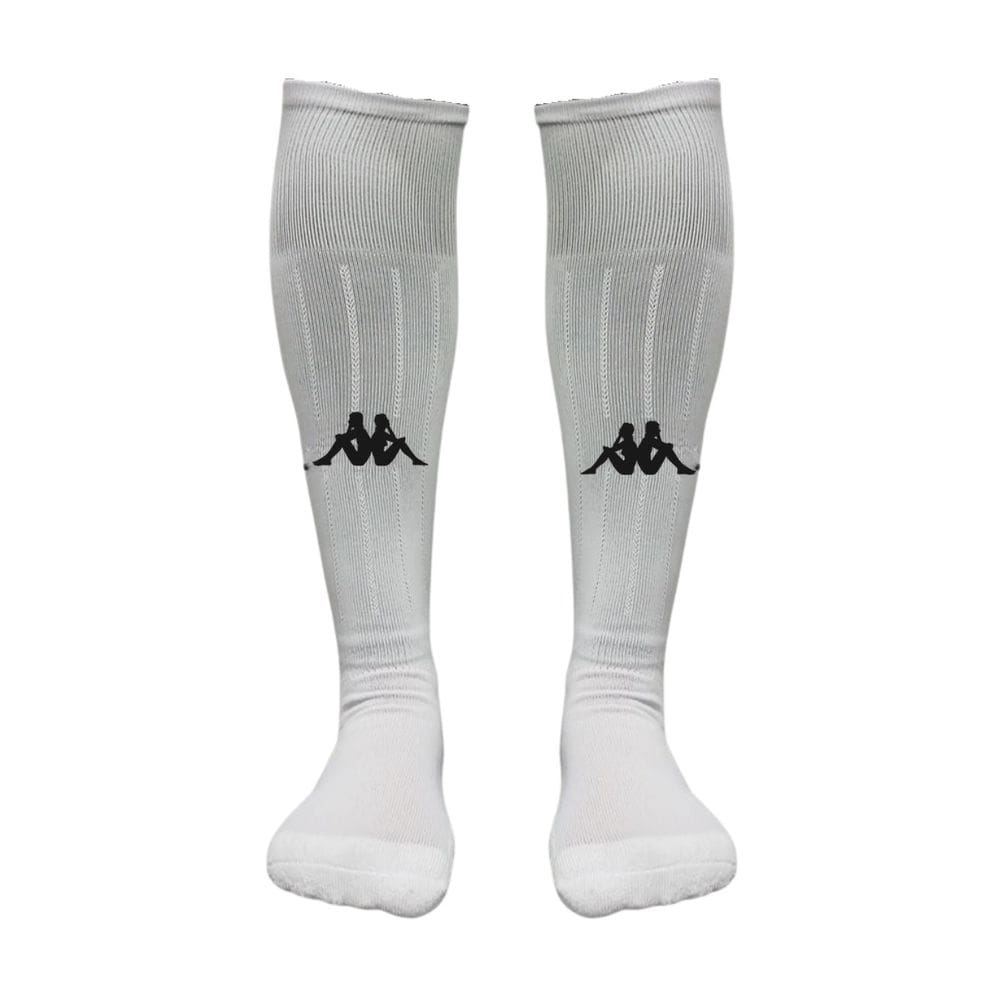 Meiao De Futebol Adulto Esportivo Kappa Silver Treino E Competição - Tam 38 - 43