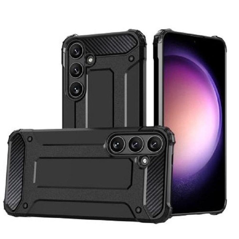 Capa Anti-Impacto Hybrid Para Samsung Galaxy S25 - Preta