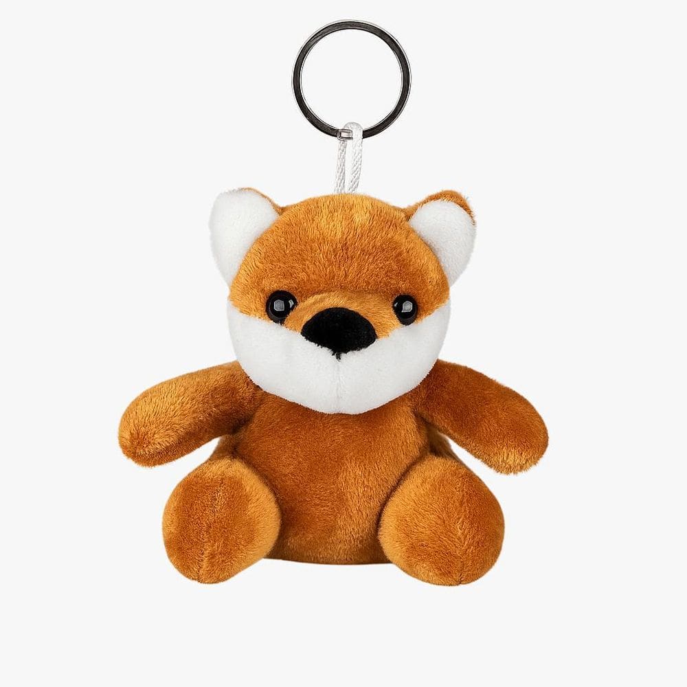 Chaveiro De Pelúcia Urso Fofo Animais Decorativo