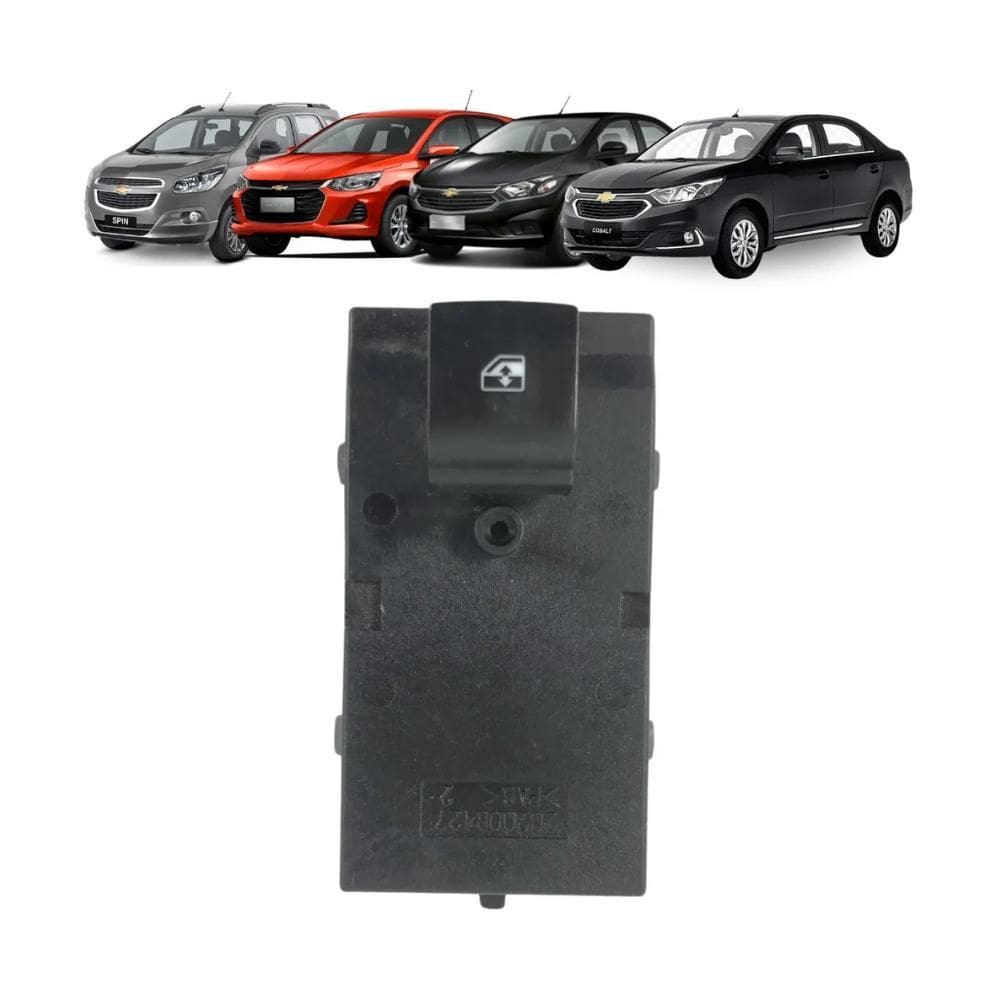 Botão Vidro Elétrico Diant Gm Cobalt Spin Prisma 02008427
