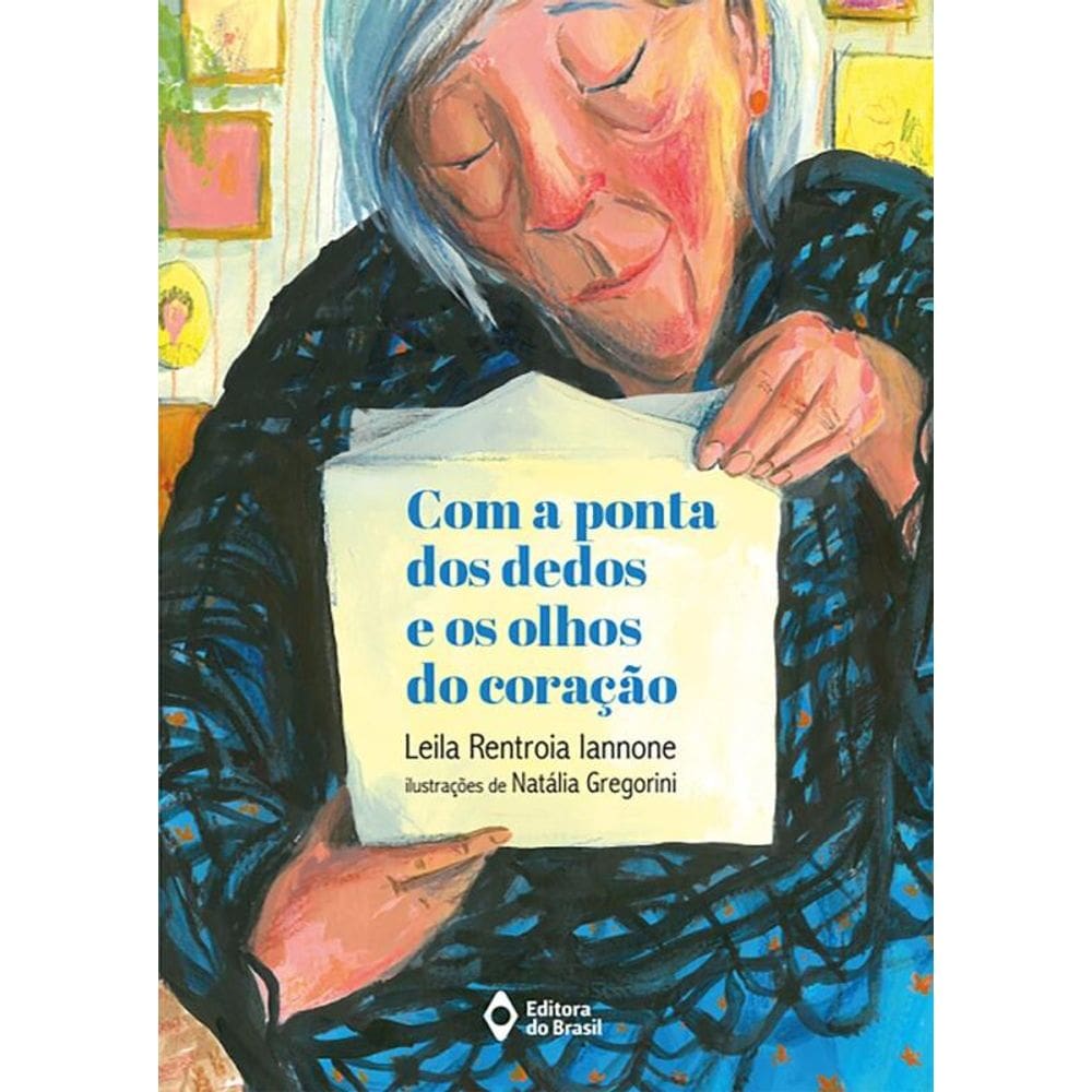 Com a ponta dos dedos e os olhos do coração