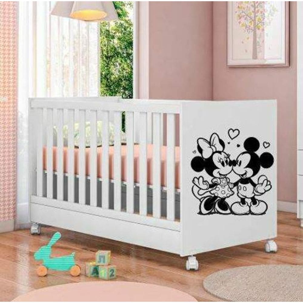 Adesivo Para Berço Mickey E Minnie
