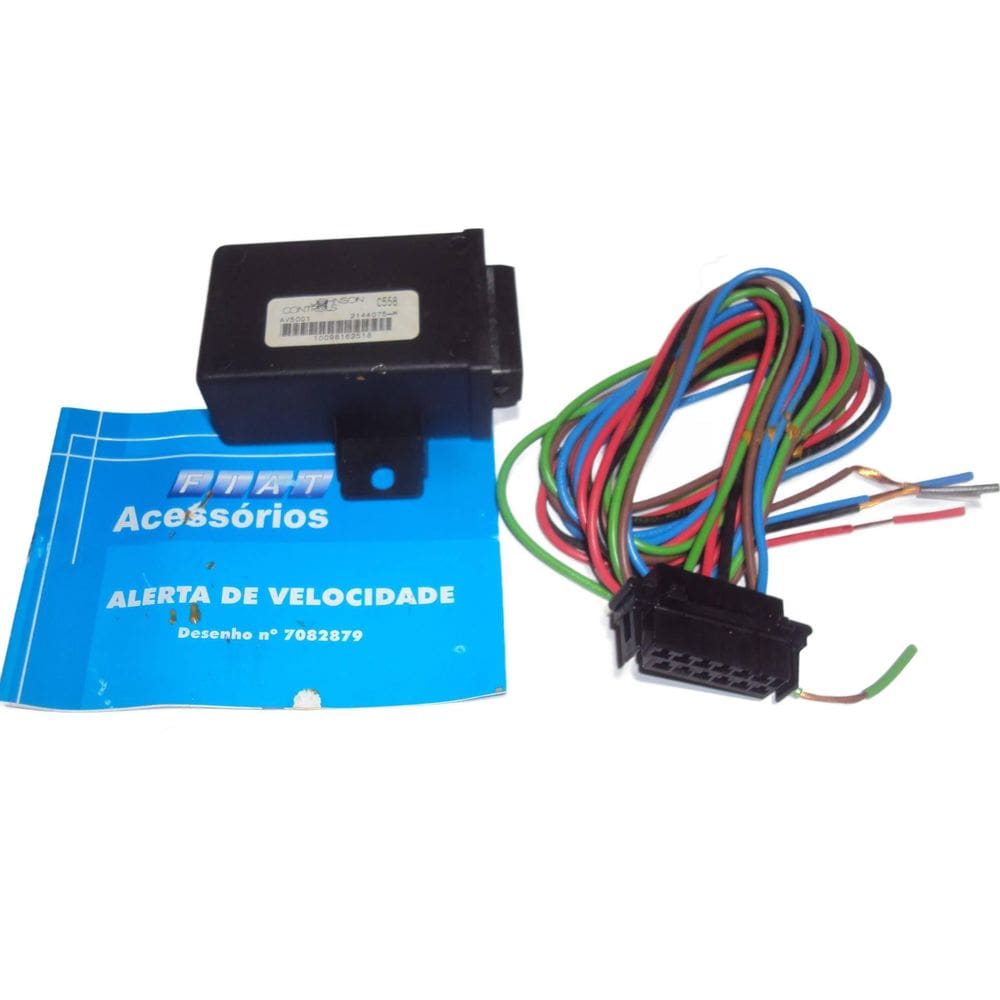 Fiat Palio Siena Central De Alerta Sonoro Velocidade Genuíno
