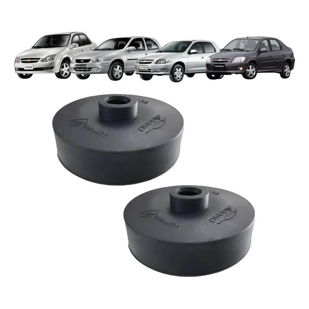 2X Kit Par Calço Mola Traseira Prisma Celta Classic Corsa 30