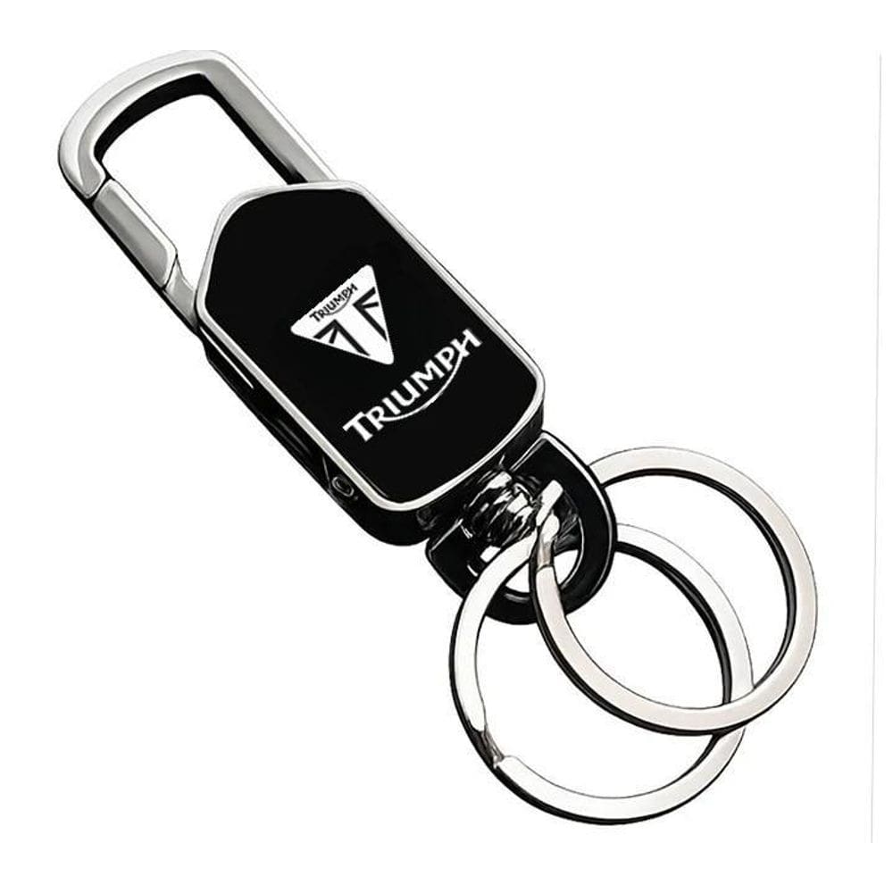 Chaveiro Para Triumph Logo Colorida Giratório Tiger Twin - P