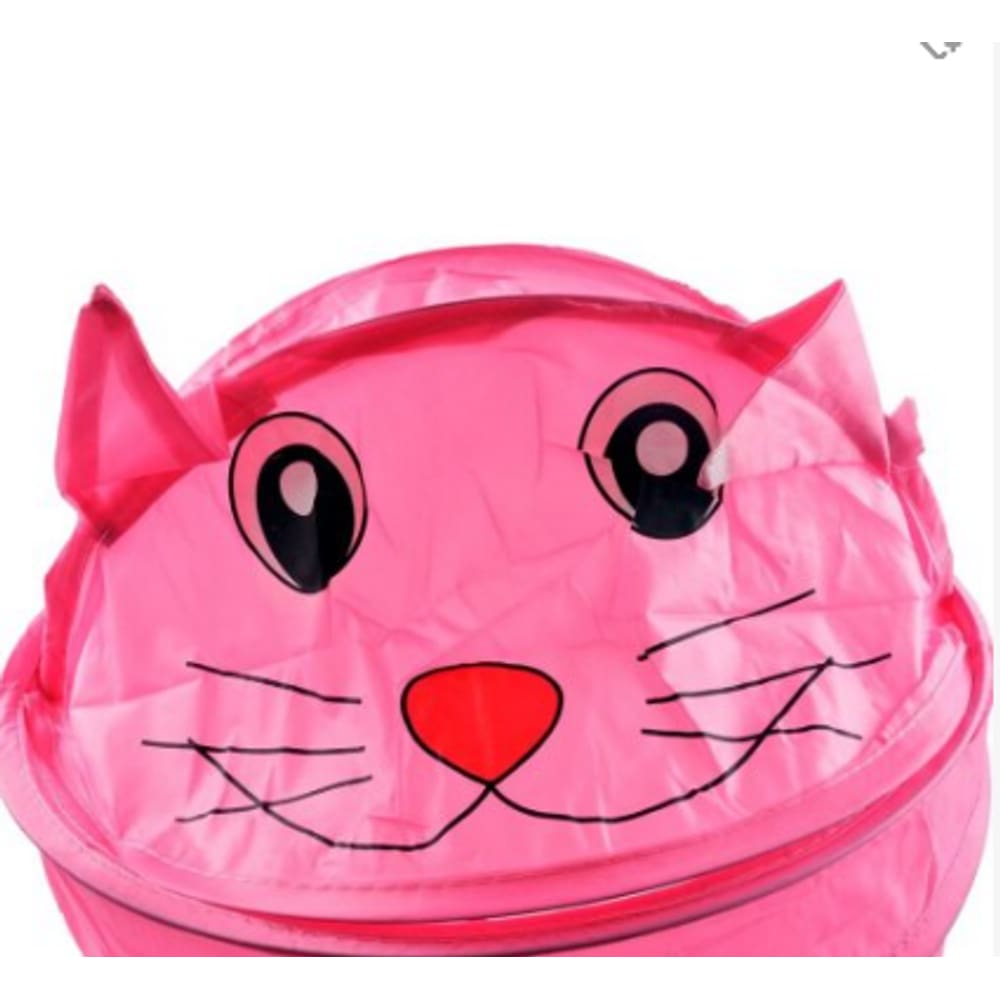 Cesto de Nylon 40x36 Dobrável Bichinhos - Tudo em Caixa