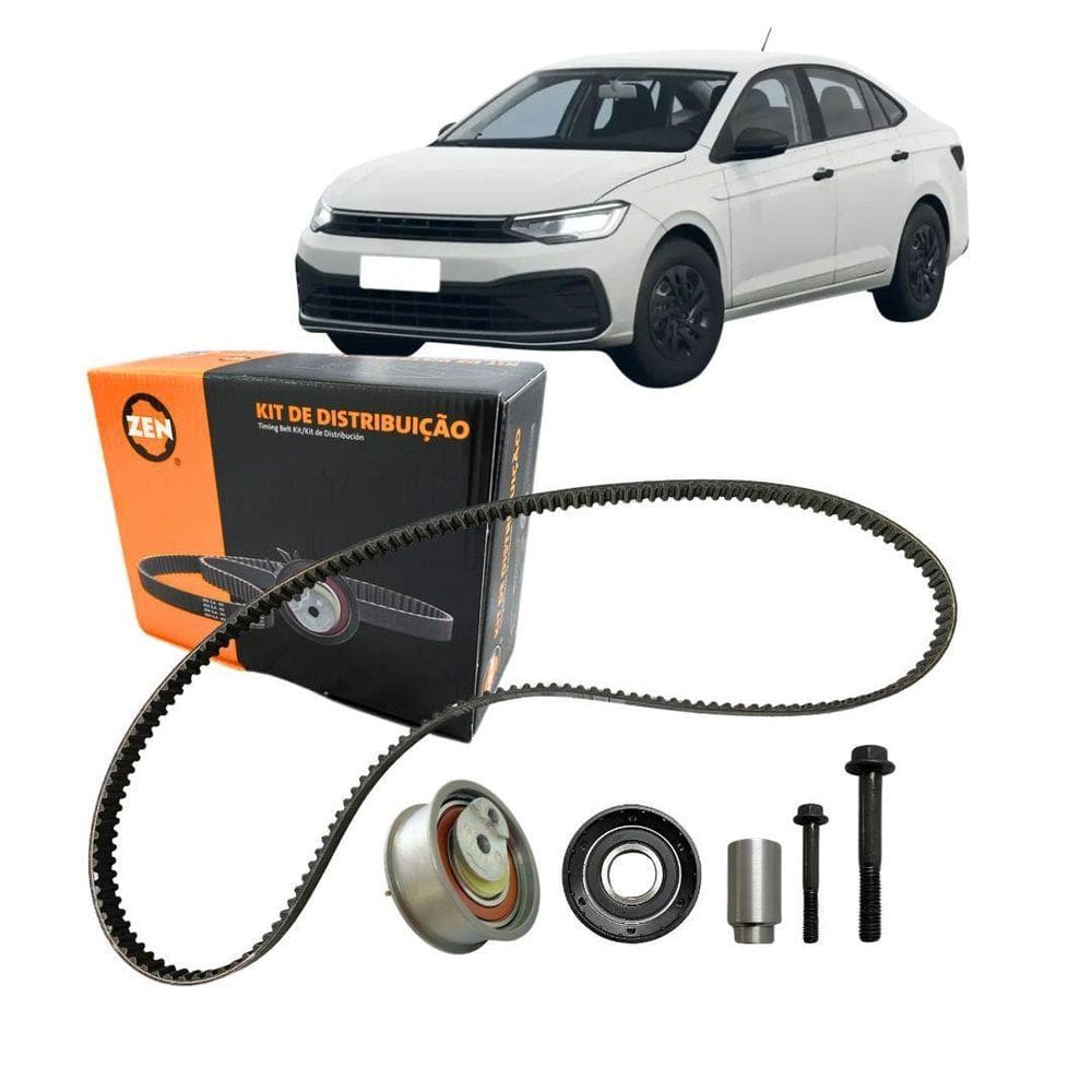 Kit Polia Tensor Correia Dentada Para Virtus 1.6 Após 2018