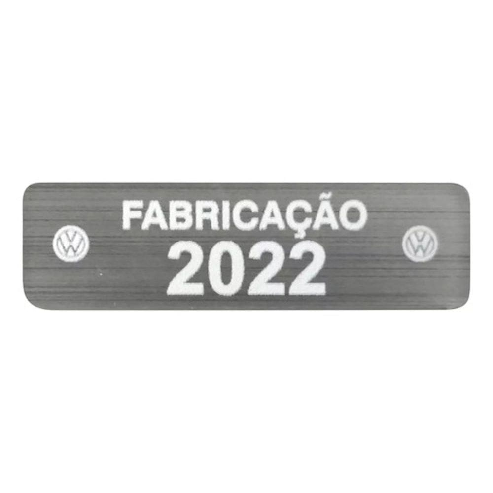 Adesivo Etiqueta Ano Fabricação Compatível Volkswagen 2022