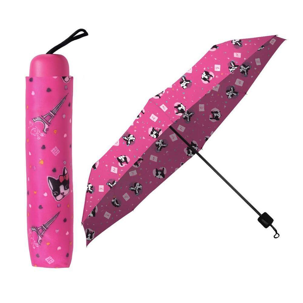 Guarda Chuva Mini Metal Feminino Rebecca Bonbon Rosa Rb022Mt