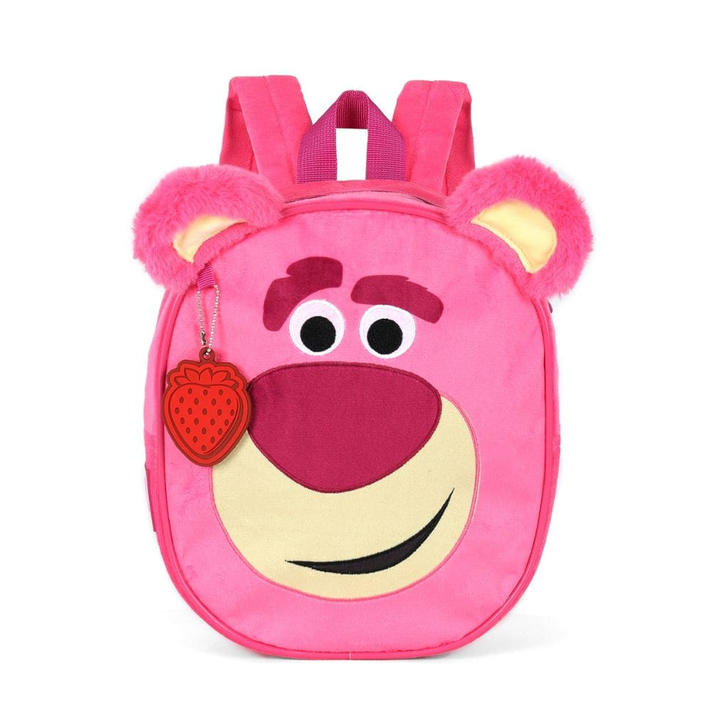 Mochila Passeio com Orelhas 3D Lotso Toy Story Pelúcia