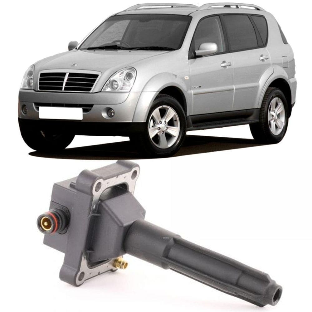 Bobina De Ignição Ssangyong Rexton Gasolina De 2007 A 2011