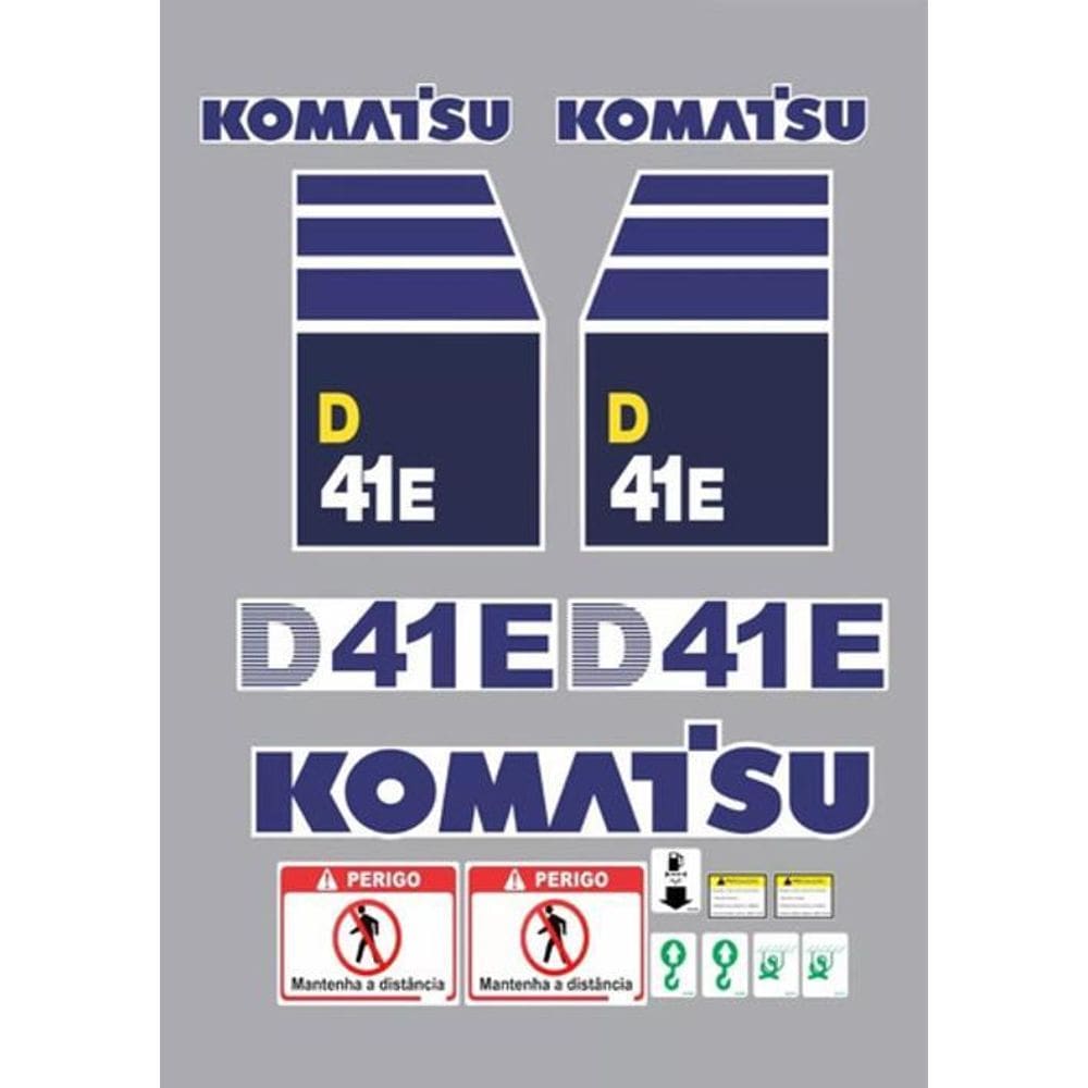 Kit Adesivos - Komatsu D 41 E