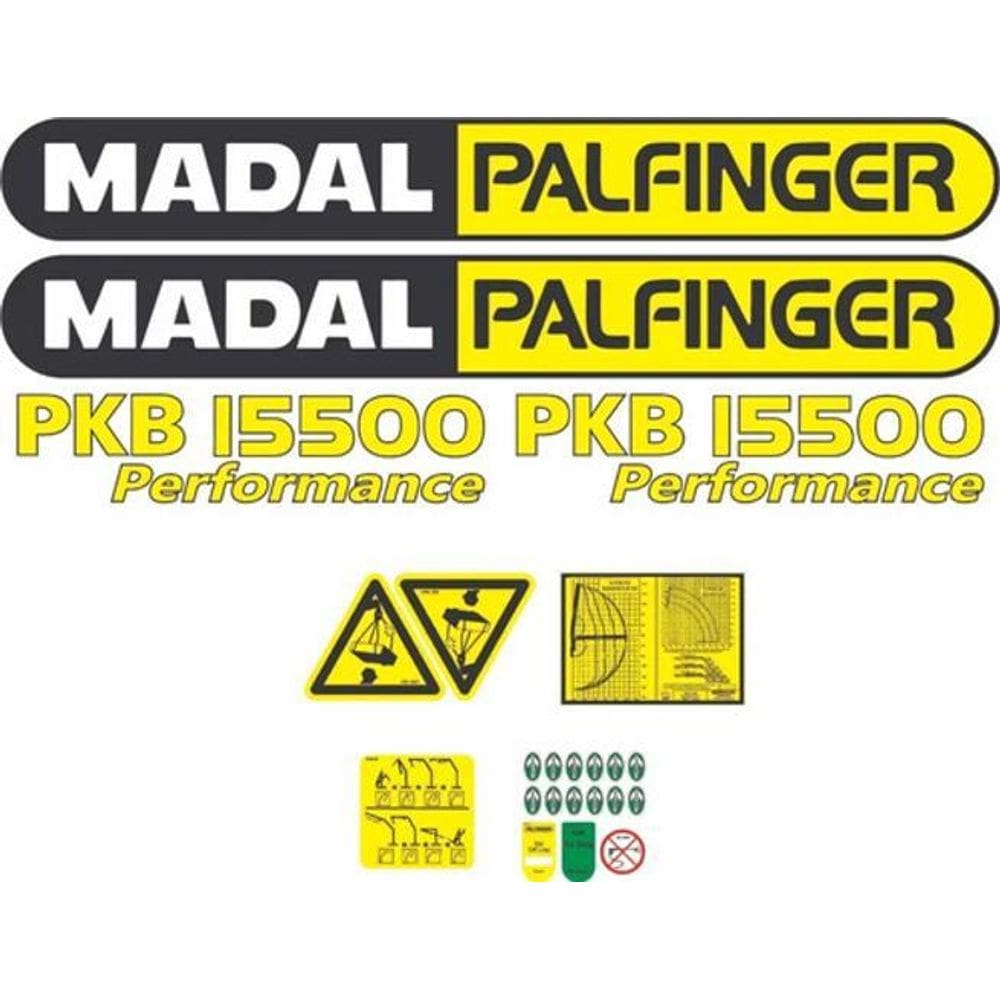 Kit Adesivos Madal Palfinger Pkb 15500 Performance