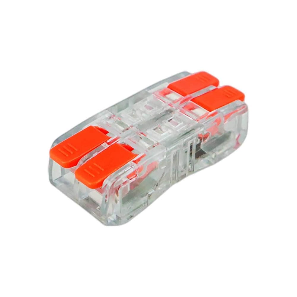50X Conector Emenda Dupla Linear 2,5Mm 24A 450V - 221-652