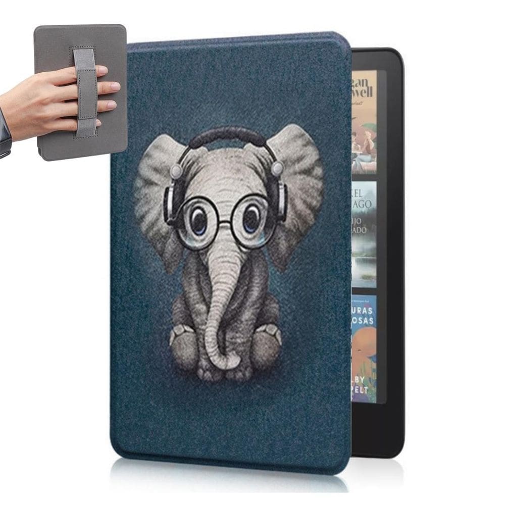 Capa Com Alça Estampada Para Kindle Colorsoft 1 7 Polegadas