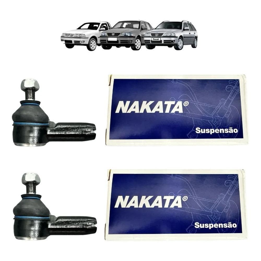 2X Par Terminal Direção Hidraulica Gol G1 G2 G3 G4 Nakata N1