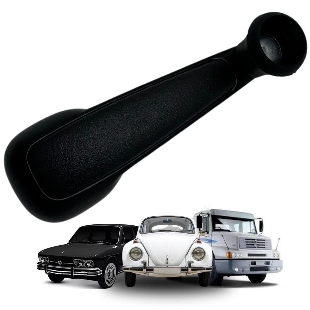Manivela Reguladora Vidro Preta Fusca Tl Variant Caminhão Mb